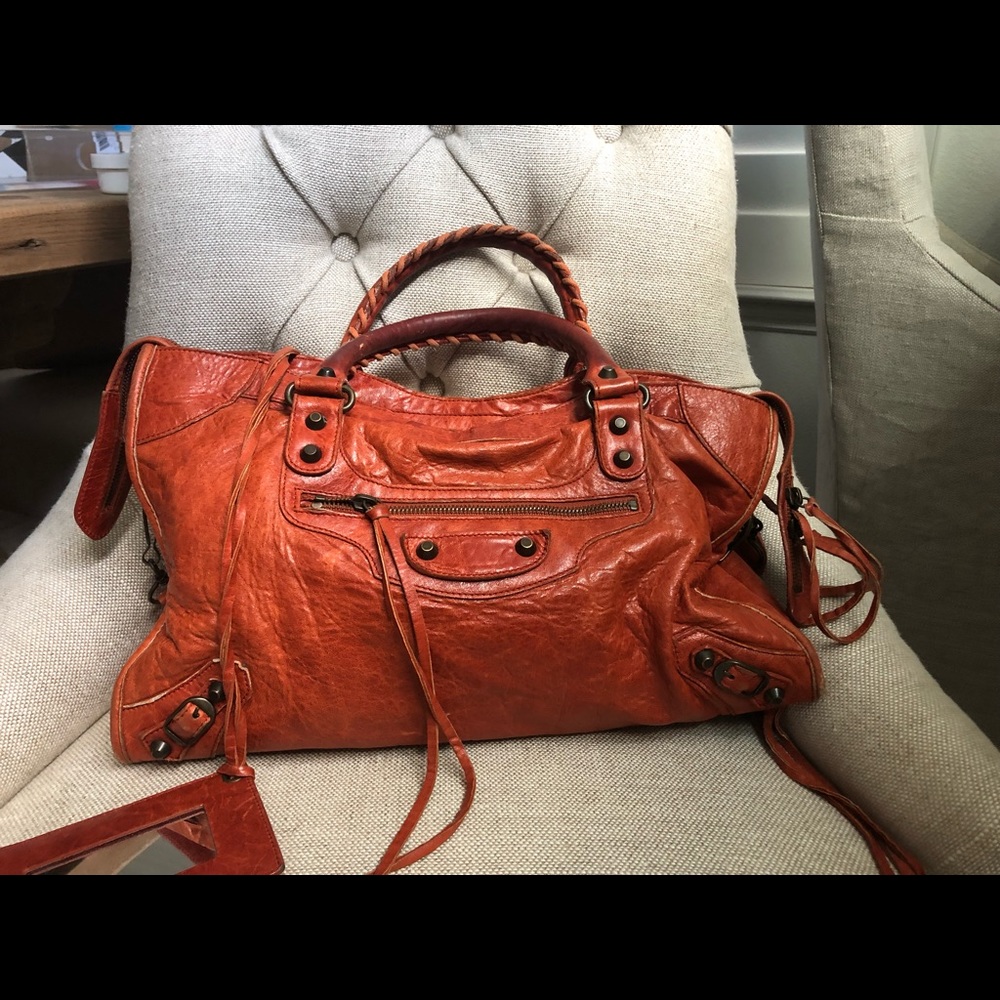 Balenciaga motorcycle bag